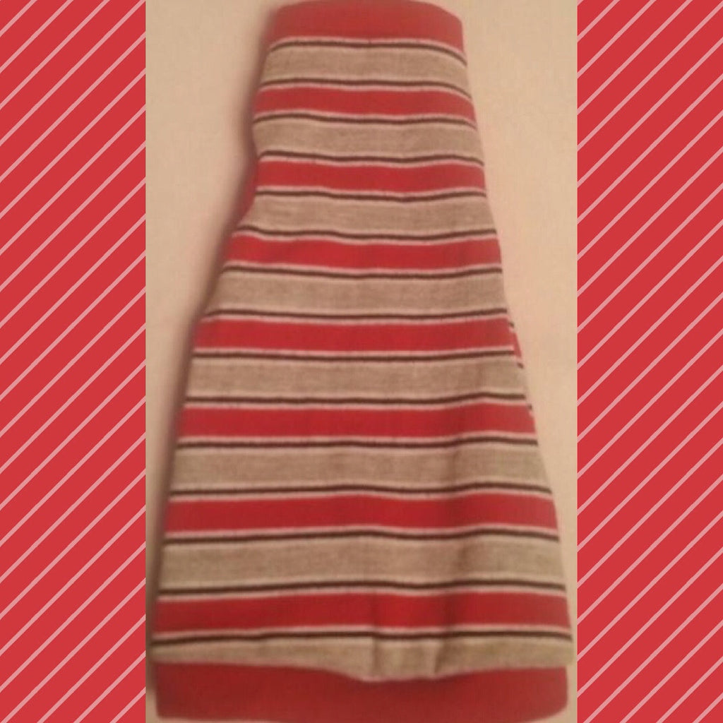 Red and Grey Stripe Shirt - Nudie Patooties