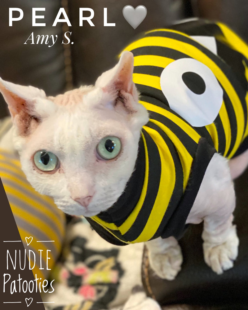 Yellow and Black Stripe "Monster Mash"