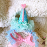 Party Hat and Crown for Cats - Nudie Patooties