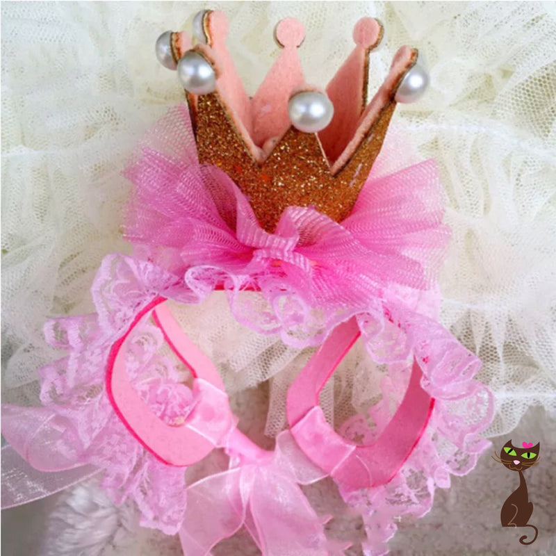 Party Hat and Crown for Cats - Nudie Patooties