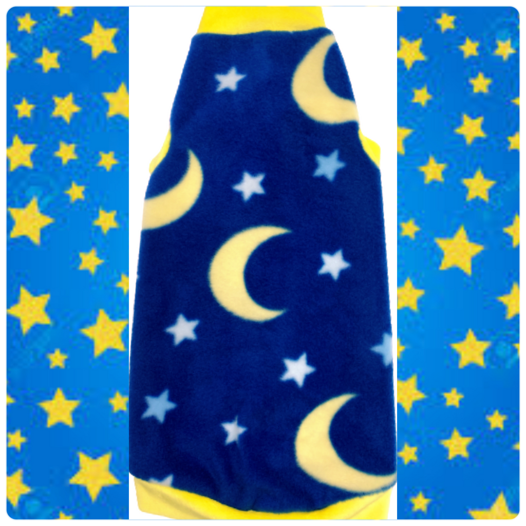 Celestial on Blue Fleece "World's Greatest Wizard"
