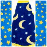 Celestial on Blue Fleece "World's Greatest Wizard"