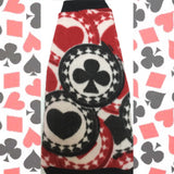 Red and Black Poker Fleece "Full House" - Nudie Patooties