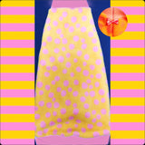 Pink and Orange Polka Dot Fleece "Pretty in Polka Dots"