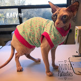 Hot Pink and Green Flower Knit - Nudie Patooties