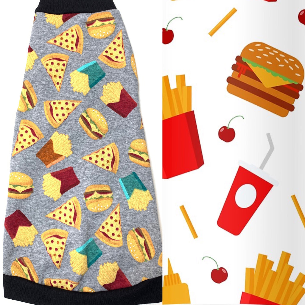 Pizza, Hamburgers, & Fries "Junk Food Lover"