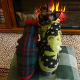 Navy Polka Dot Frog Fleece "Kissin' Toads" - Nudie Patooties