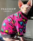 Long Sleeve Leopard Heart Fleece "Leopard Love"