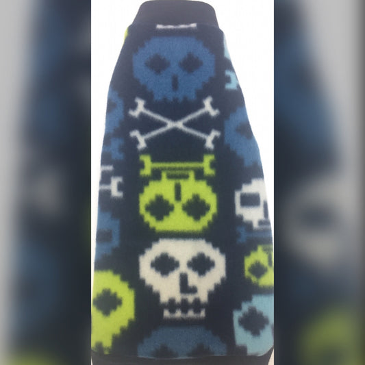 Sphynx Cat Fleece Clothes / clothes for cats/ cat overalls /cat shirt/ cat sweater/ cat sweatshirt/ pet sweater/ Sphynx cat clothes/ Sphynx clothing / cats clothes/ shirt for cat/ cat clothes/ tattoo/ skull/ designer cat clothes/ cat pjs