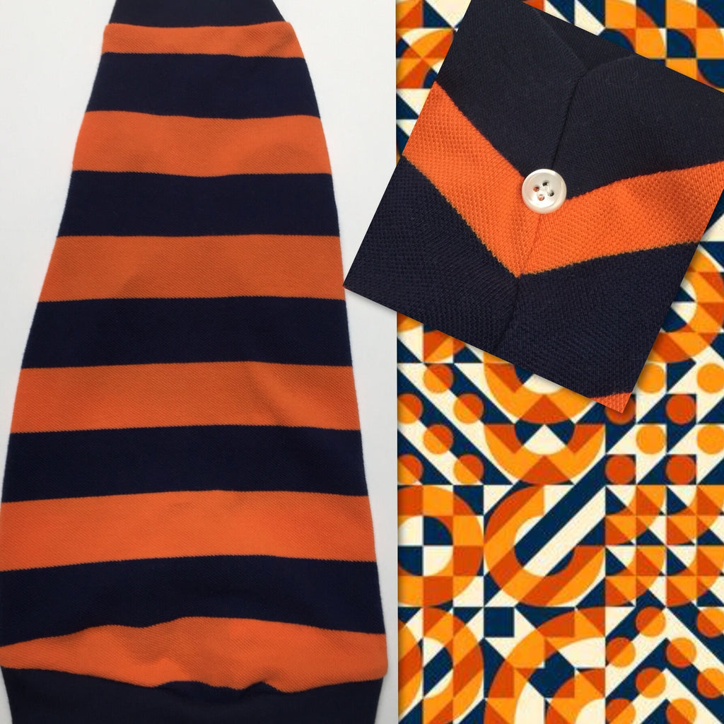 Orange and Navy Stripe - Nudie Patooties