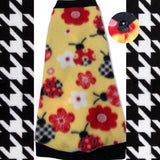 Yellow Ladybug Fleece "Cute as a Bug"