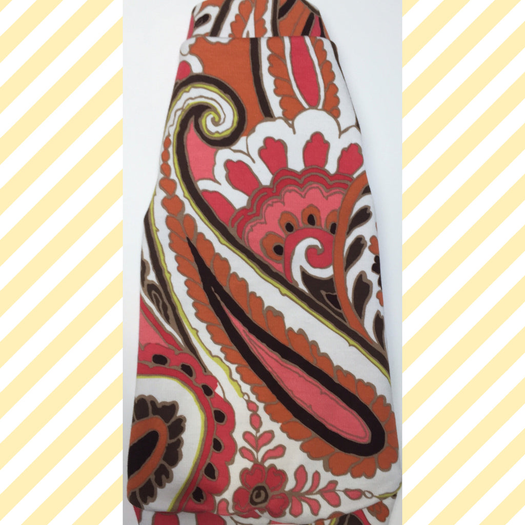 Orange, Brown, and Pink Paisley - Nudie Patooties