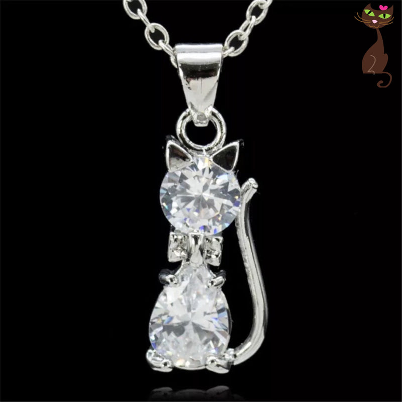 Cat Sparkle Necklace - Nudie Patooties  Sphynx cat clothes for your sphynx cat, sphynx kitten, Donskoy, Bambino Cat, cornish rex, peterbald and devon rex cat. 
