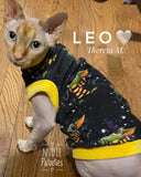 sphynx cat and kitten shirt.  sphynx cat clothes