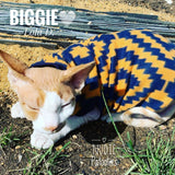 Orange and Navy Fleece "Be Strong"