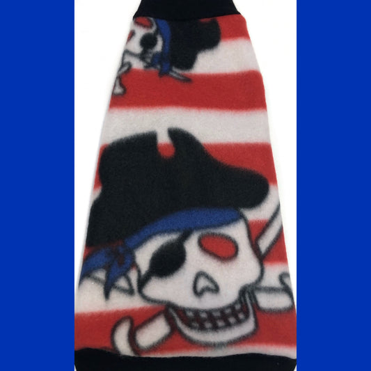 Stripe Skull Pirate Fleece "Argh"