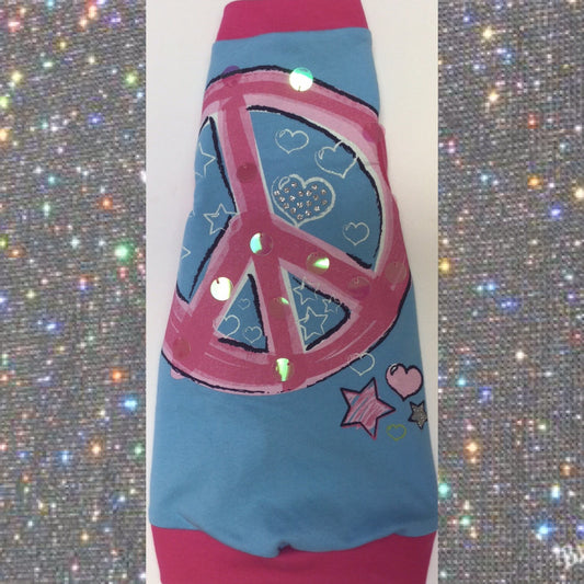 Pink Peace Sign - Nudie Patooties