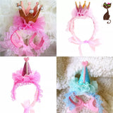 Party Hat and Crown for Cats - Nudie Patooties