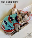 Turquoise Sailboat Fleece "Sail Away with Me"