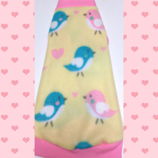 Yellow Bird Fleece "I Think Your Tweet" - Nudie Patooties