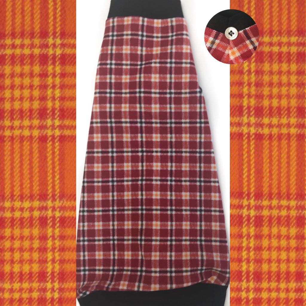 Orange and Red Plaid - Nudie Patooties