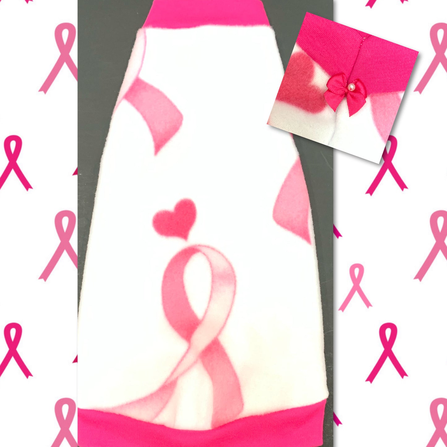 Breast Cancer Ribbon Fleece "Think Pink"