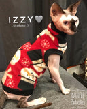 Red Snowmen Christmas Fleece "Feelin' Frosty"
