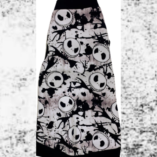 Scary Grunge Skull Face