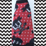 Red Skull Fleece "Aargh" - Nudie Patooties