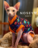 halloween sphynx cat and kitten shirt.  sphynx cat clothes