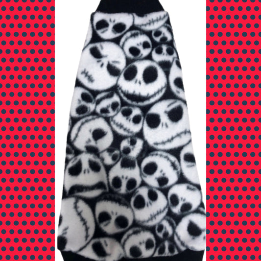 Spooky Skull Fleece "Simply Meant to Be"