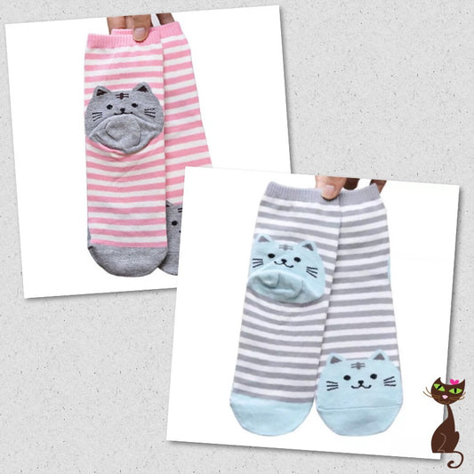 Cat Stripe Socks - Nudie Patooties  Sphynx cat clothes for your sphynx cat, sphynx kitten, Donskoy, Bambino Cat, cornish rex, peterbald and devon rex cat. 