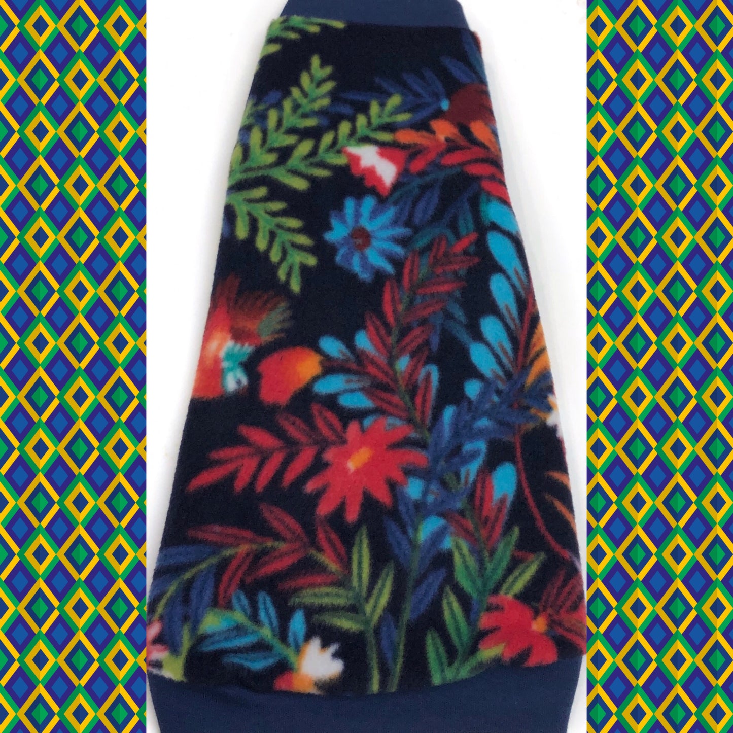 Tropical Bird Fleece "Tropical Breezes"