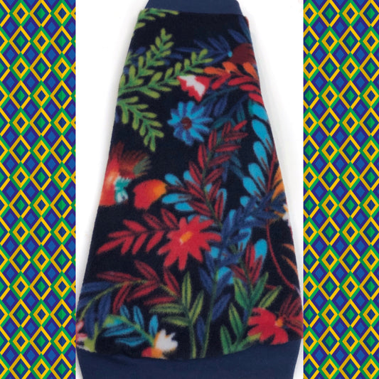 Tropical Bird Fleece "Tropical Breezes"