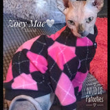 Sphynx Cat Fleece Clothes / clothes for cats/ cat overalls /cat shirt/ cat sweater/ cat sweatshirt/ pet sweater/ Sphynx cat clothes/ Sphynx clothing / cats clothes/ shirt for cat/ cat clothes/ tattoo/ skull/ designer cat clothes/ cat pjs