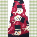 Red Snowmen Christmas Fleece "Feelin' Frosty" - Nudie Patooties