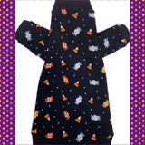 Long Sleeve Glow in the Dark Candy Corn