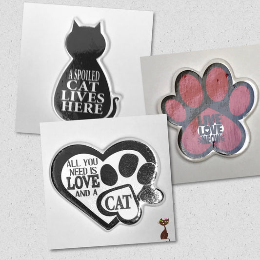 Cat Fridge Magnet - Nudie Patooties  Sphynx cat clothes for your sphynx cat, sphynx kitten, Donskoy, Bambino Cat, cornish rex, peterbald and devon rex cat. 