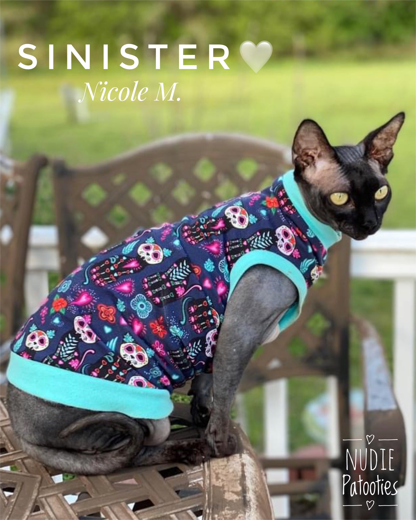 Day of the Dead Sugar Kitties Nudie Patooties Exclusive