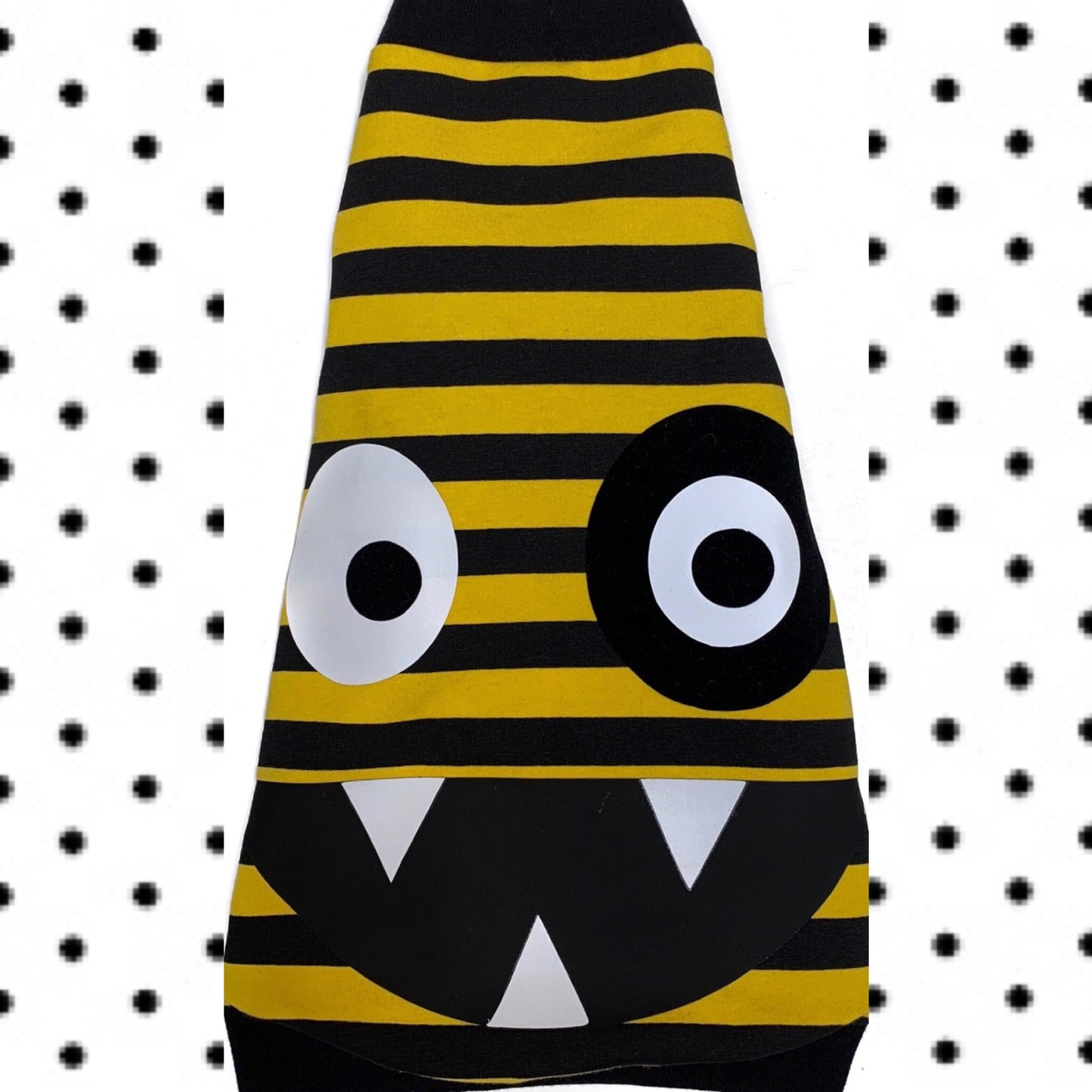 Yellow and Black Stripe "Monster Mash"