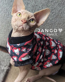 sphynx cat and kitten shirt.  sphynx cat clothes