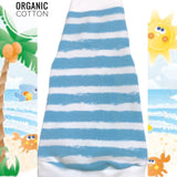 Organic Cotton Sweatshirt, Blue Stripes