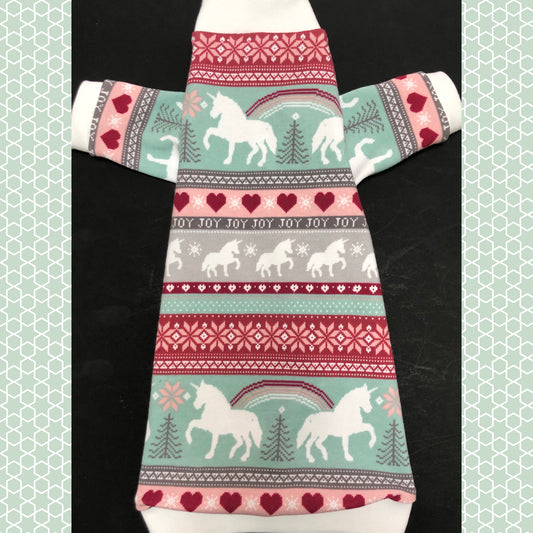 Long Sleeve Christmas Unicorn Shirt "Magical Christmas"