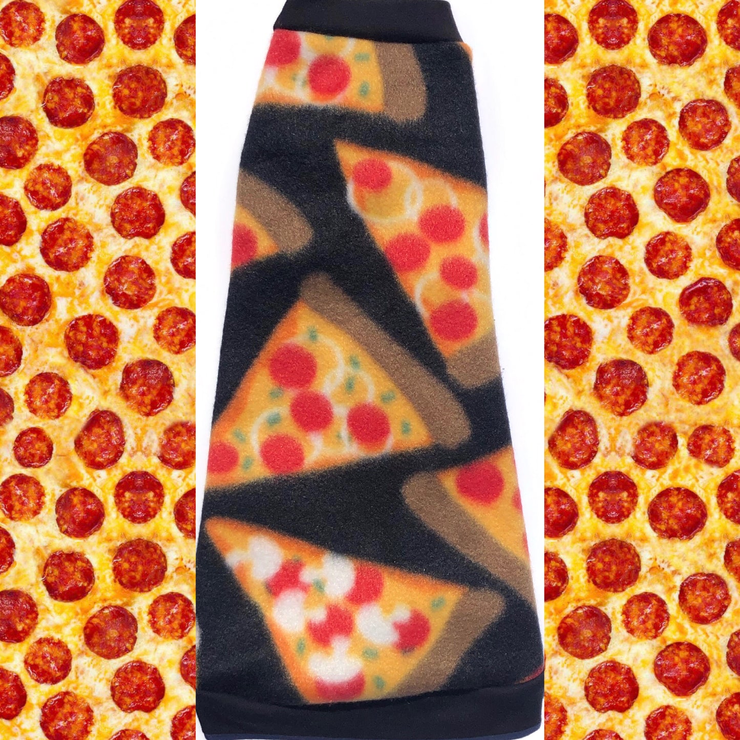 Red Pizza Fleece "Pizza Party"