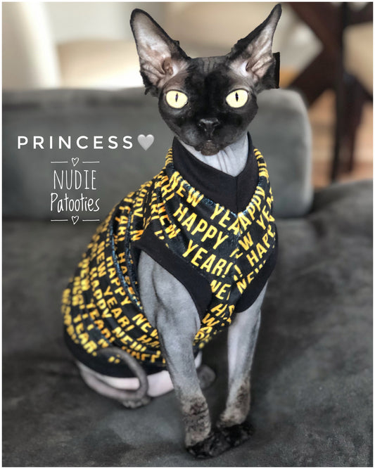 Sphynx cat and kitten shirt.  Sphynx cat clothes