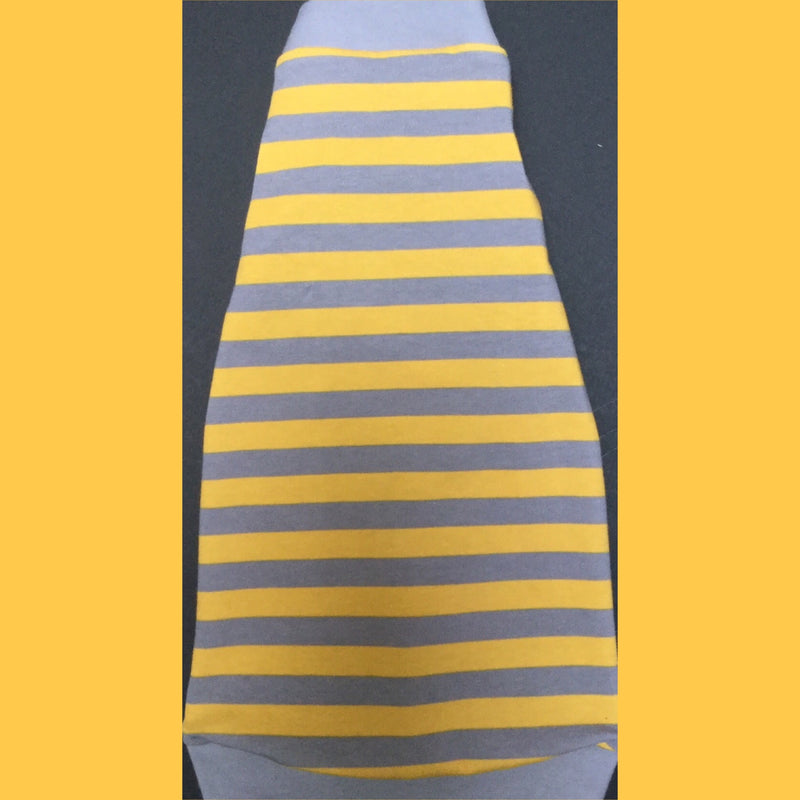 Grey and Yellow Stripe - Nudie Patooties