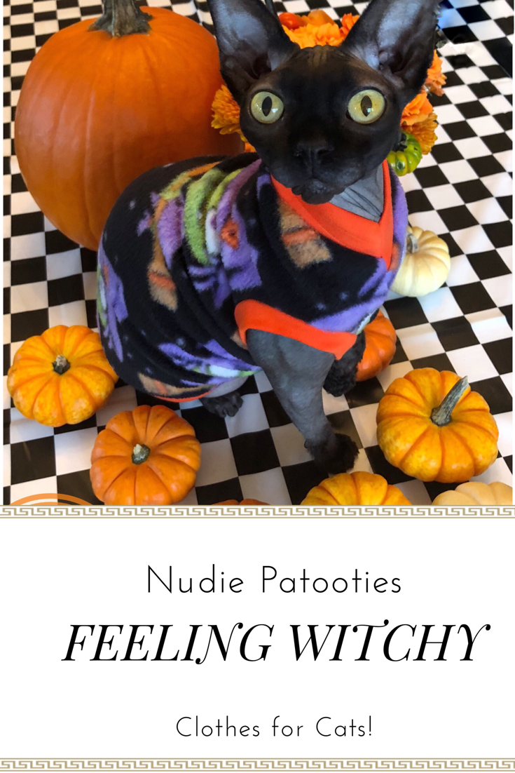 Witches Halloween Fleece "Being Witchy" - Nudie Patooties