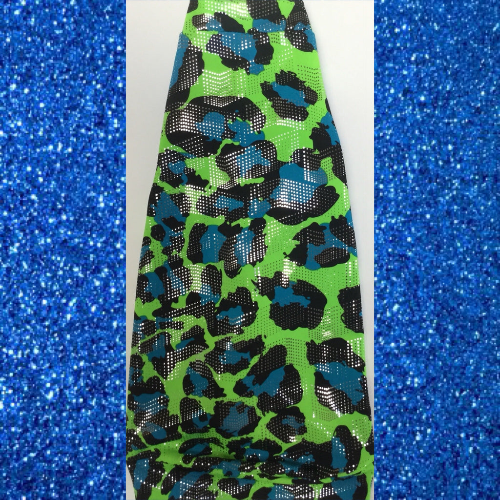 Green and Blue Leopard Sparkle "Tom" - Nudie Patooties