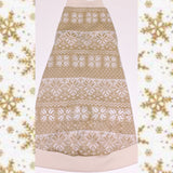 Camel and Cream Snowflakes - Nudie Patooties  Sphynx cat clothes for your sphynx cat, sphynx kitten, Donskoy, Bambino Cat, cornish rex, peterbald and devon rex cat. 