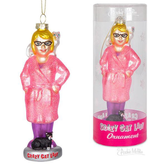 Crazy Cat Lady Ornament - Nudie Patooties